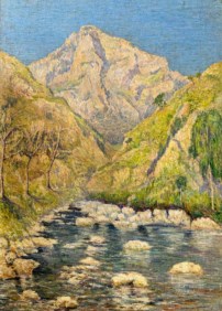 Alfredo Ubaldo Gargani (Genoa, 1898 - 1947) - Mountain landscape