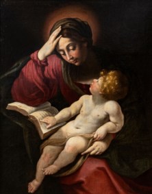 Cristoforo Roncalli detto Il Pomarancio (Pomarancio, 1553 circa - Rome, 1626) - Madonna with Child