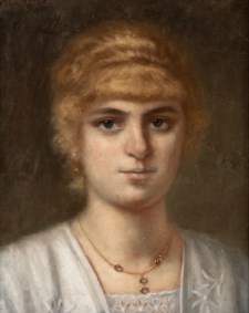 Nordic school of the XIX century - Portrait of a gentlewoman