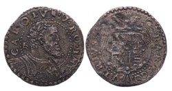 NAPOLI - CARLO V (1516-1556) - Mezzo ducato