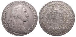 NAPOLI - FERDINANDO IV (1759-1816) - Ducato da 100 grana 1784