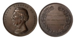 FRANCESCO RIZZOLI - Medaglia, 1865