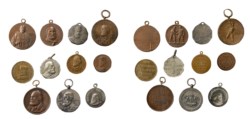 GIUSEPPE GARIBALDI - Lotto di 11 medaglie