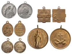 RELIGIOSE - Lotto 5 medaglie devozionali
