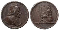 PAPALI - CLEMENTE XII (1730 - 1740) - Medaglia anno IV