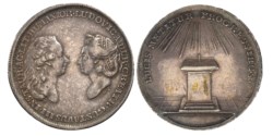 SVEZIA - GUSTAVO III (1746 - 1792) - Medaglia Accademia svedese
