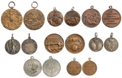 MEDAGLIE VARIE - Lotto di 8 medaglie di vari stati e tematiche