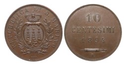 SAN MARINO - 10 centesimi 1894