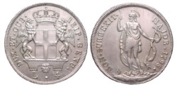 GENOVA - REPUBBLICA GENOVESE (Terza fase, 1637 - 1797) - 4 lire 1795