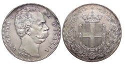 UMBERTO I (1878-1900) - 5 lire 1879