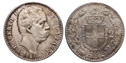 UMBERTO I (1878-1900) - 2 lire 1884
