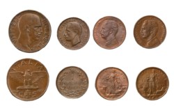 VITTORIO EMANUELE III (1900-1943) - Lotto 4 monete