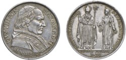 PIO VIII (1829-1830) - 30 baiocchi 1830, Roma