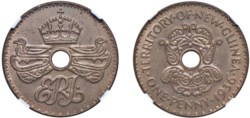 NUOVA GUINEA - EDOARDO VIII (1936) - Penny 1936