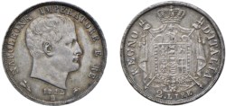NAPOLEONE I, Re d'Italia (1805-1814) - 2 lire 1812, Bologna