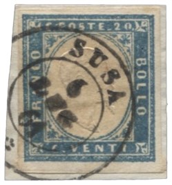 Antichi Stati Italiani - Sardegna - 20 cent (15De)