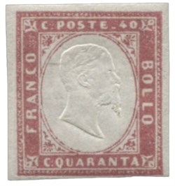 Antichi Stati Italiani - Sardegna - 40 cent (16Ce)