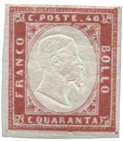Antichi Stati Italiani - Sardegna - 40 cent (16Da)