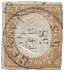 Antichi Stati Italiani - Sardegna - 80 cent (17a)