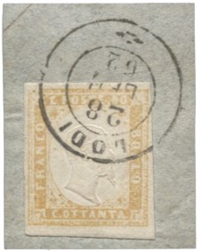 Antichi Stati Italiani - Sardegna - 80 cent (17b)