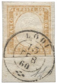 Antichi Stati Italiani - Sardegna - 80 cent (17c)