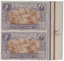 Italia - Regno - Propaganda Fide 50 cent (133f)