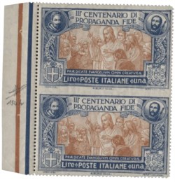 Italia - Regno - Propaganda Fide 1 lira (134h)