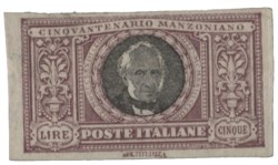 Italia - Regno - Manzoni 5 lire (156d)