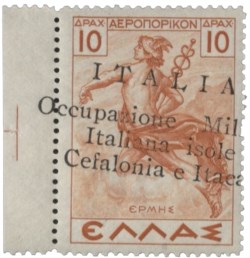 Occupazioni I guerra mondiale - Cefalonia e Itaca - 10 dracme