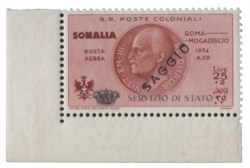 Colonie Italiane - Somalia - 25 lire + 2 lire (S.A. 1)