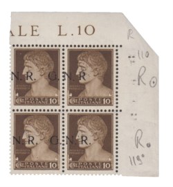 RSI - G.N.R. Brescia - 10 cent (471/Ip)