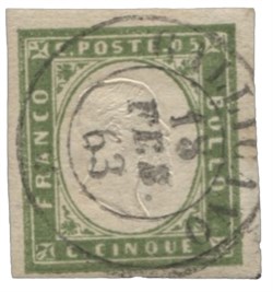 Antichi Stati Italiani - Sardegna - 5 cent (13C)