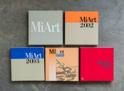 Lot of five catalogues published on the occasion of the MiArt art fair