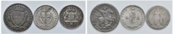 GENOVA - REPUBBLICA GENOVESE (1814) - 2 soldi 1814 in lotto con 10 soldi e 4 soldi