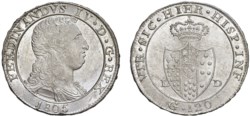 NAPOLI - FERDINANDO IV (1759-1816) - 120 grana 1805